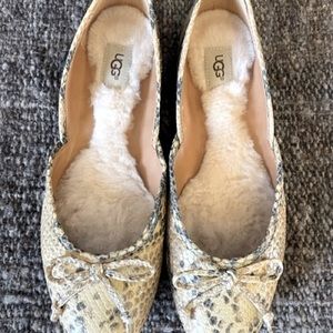Ugg, Snake Skin, Slip-on